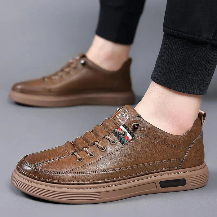 Zapatillas casuales de cuero auténtico Vinny