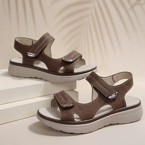 Florenzzi – Sandalias Cómodas para Mujer con Cierre de Velcro ActiveStep™