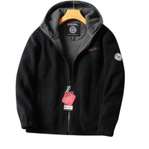 Chaqueta Nordwell™ con Capucha para Hombre – Sudadera de Invierno con Bordado