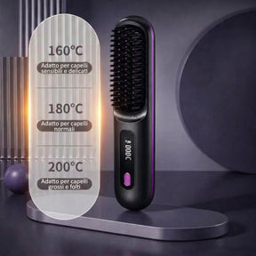 Florenzzi | Cepillo de peinado para cabello corto – VolumeLift™