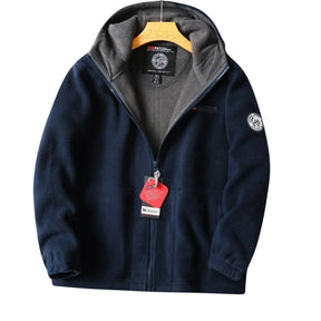 Chaqueta Nordwell™ con Capucha para Hombre – Sudadera de Invierno con Bordado