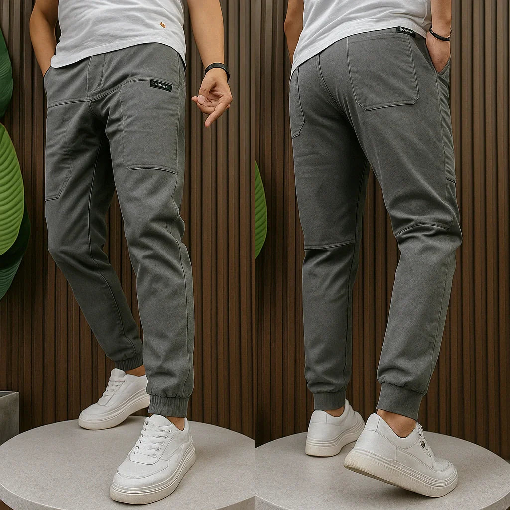 Florenzzi | Pantalón cargo multifuncional para hombre - CargoFlex Pro™