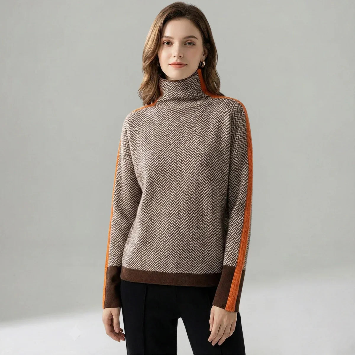 Florenzzi | Jersey de Cuello Vuelto Clémence Signature™