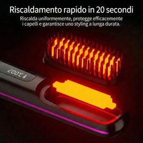 Florenzzi | Cepillo de peinado para cabello corto – VolumeLift™