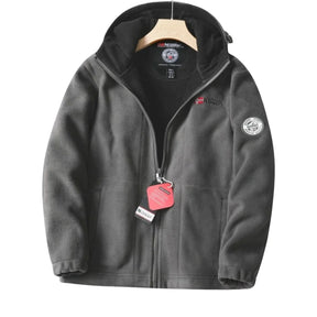 Chaqueta Nordwell™ con Capucha para Hombre – Sudadera de Invierno con Bordado