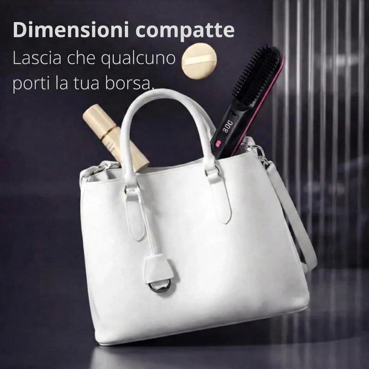 Florenzzi | Cepillo de peinado para cabello corto – VolumeLift™