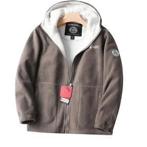 Chaqueta Nordwell™ con Capucha para Hombre – Sudadera de Invierno con Bordado