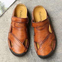 Florenzzi - Sandalias Casuales de Piel de Alta Calidad para Hombre - CloudWay™