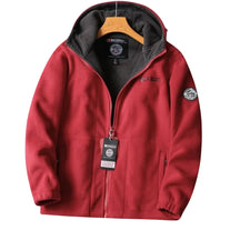 Chaqueta Nordwell™ con Capucha para Hombre – Sudadera de Invierno con Bordado