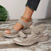 Florenzzi – Sandalias Cómodas para Mujer con Cierre de Velcro ActiveStep™