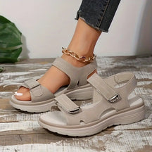Florenzzi – Sandalias Cómodas para Mujer con Cierre de Velcro ActiveStep™