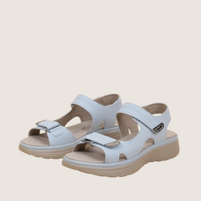Florenzzi – Sandalias Cómodas para Mujer con Cierre de Velcro ActiveStep™