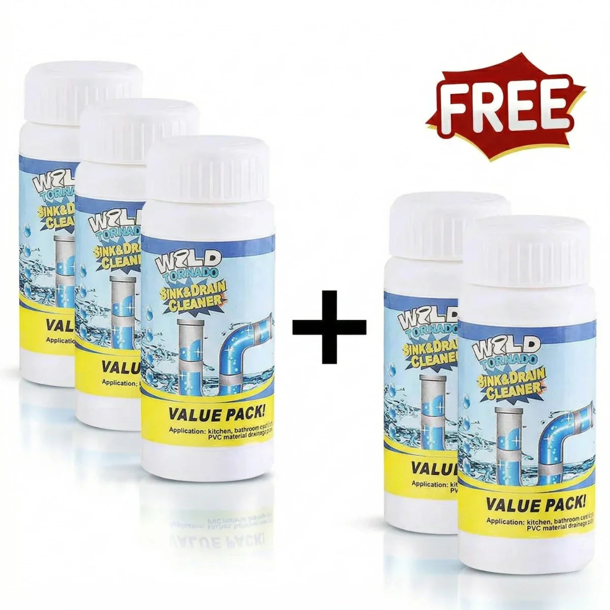 Florenzzi | Desatascador de Espuma Activa – WildTornado™ Pro