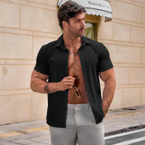 Camisa Slim Florenzzi EasyFit™ – Estilo y Confort con Tecnología Stretch 4D