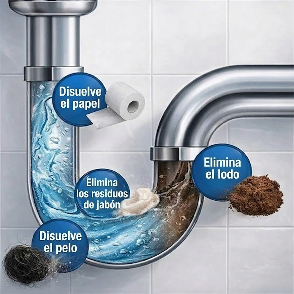 Florenzzi | Desatascador de Espuma Activa – WildTornado™ Pro