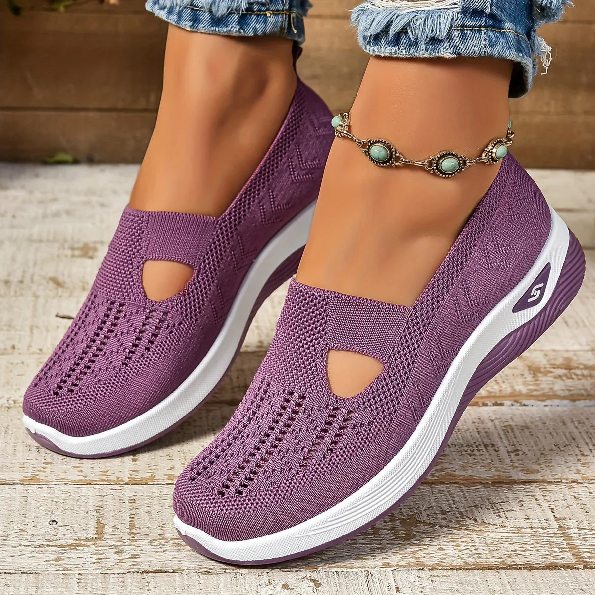 CloudWear™ – Zapatillas Ortopédicas para Mujer | Transpirables y de Máxima Comodidad