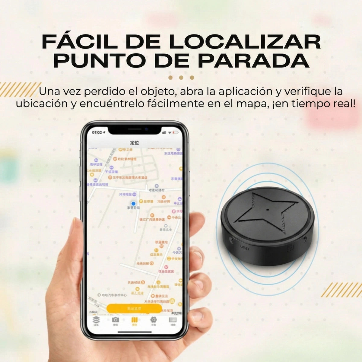 Mini rastreador GPS - TrackMe™
