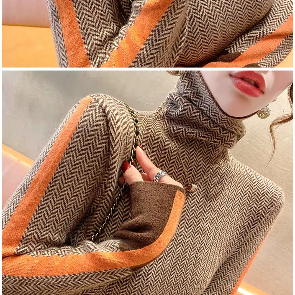 Florenzzi | Jersey de Cuello Vuelto Clémence Signature™