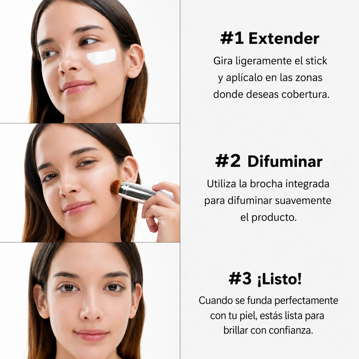 Florenzzi | Base Inteligente – Brocha Integrada y Pigmentos Adaptativos – SkinMatch™