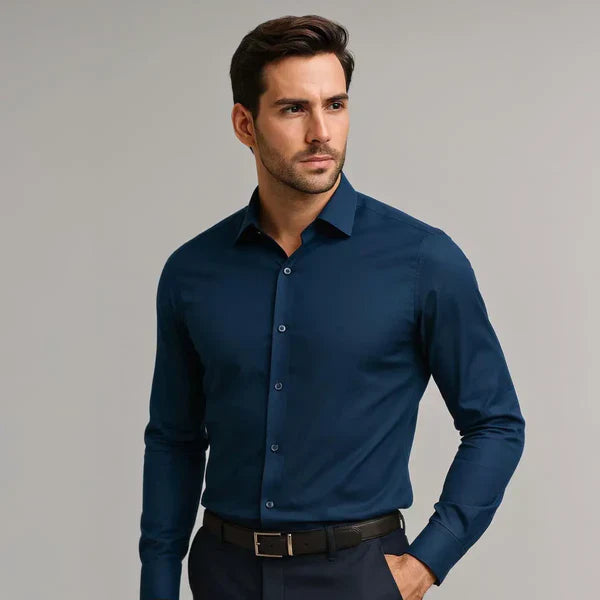 Florenzzi - Camisa Slim Fit Infinity™ sin planchado
