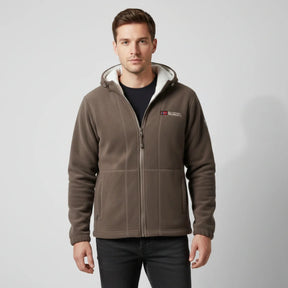Chaqueta Nordwell™ con Capucha para Hombre – Sudadera de Invierno con Bordado