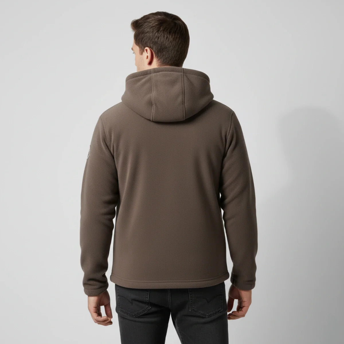 Chaqueta Nordwell™ con Capucha para Hombre – Sudadera de Invierno con Bordado