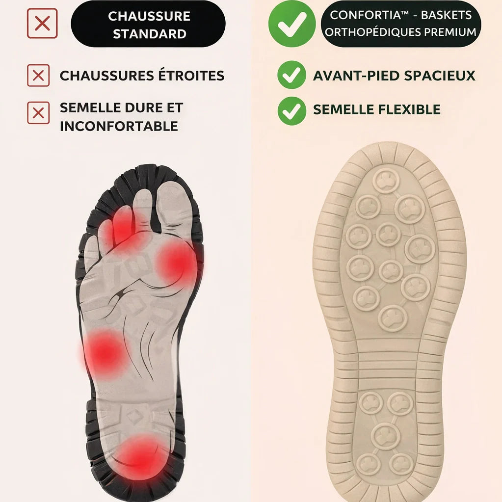 Florenzzi | Zapatillas ortopédicas de alta gama - Confortia™