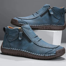 Florenzzi | Zapatos ergonómicos con cremallera – AlignWalk™