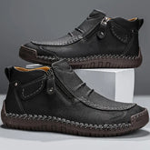 Florenzzi | Zapatos ergonómicos con cremallera – AlignWalk™