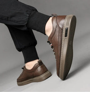 Zapatillas casuales de cuero auténtico Vinny
