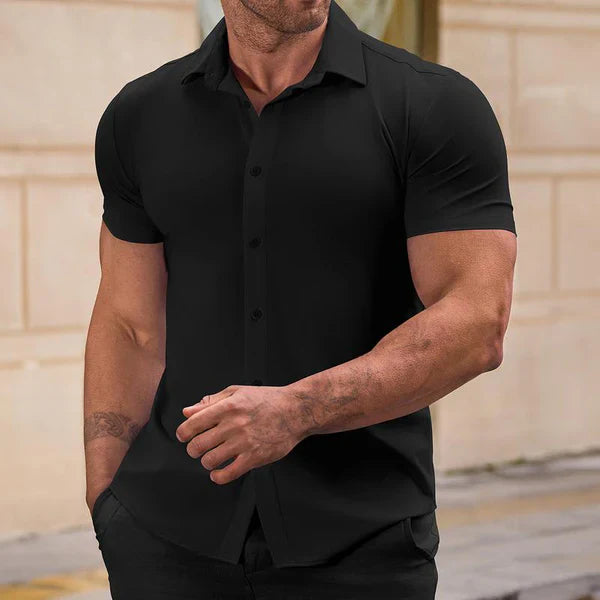 Camisa Slim Florenzzi EasyFit™ – Estilo y Confort con Tecnología Stretch 4D