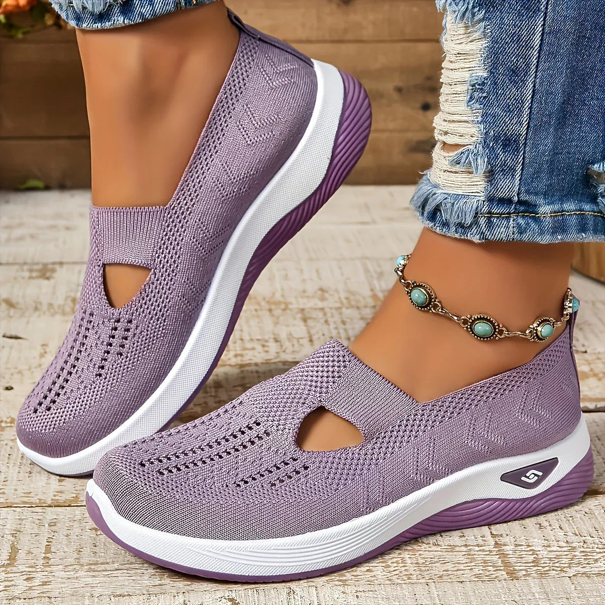 CloudWear™ – Zapatillas Ortopédicas para Mujer | Transpirables y de Máxima Comodidad