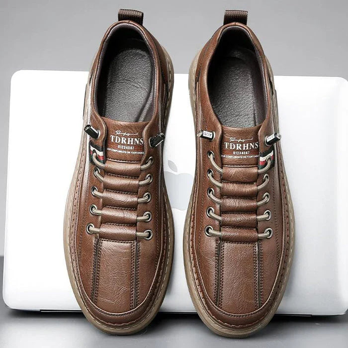 Zapatillas casuales de cuero auténtico Vinny
