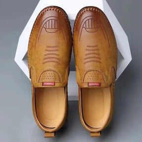 Mocasines de cuero para hombre