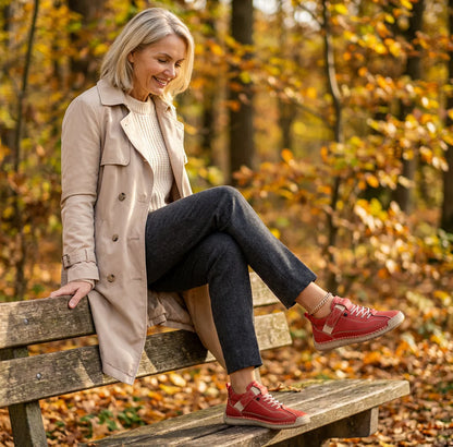 Florenzzi | Zapatillas ortopédicas de alta gama - Confortia™